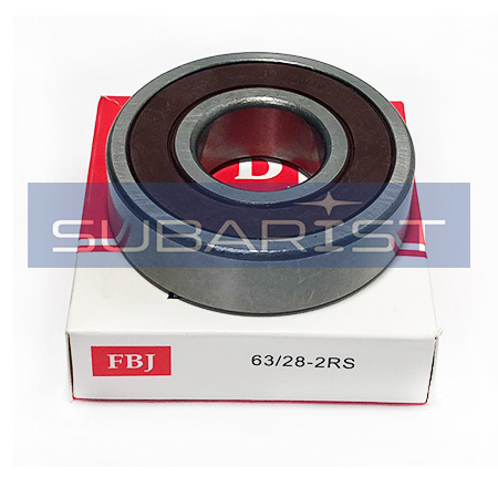 Подшипник 28x68x18 Ш [91002-KY0-891, 91002-KY0-981 ] FBJ 63/28-2RS (закрытый, ролик Elf и др),  к