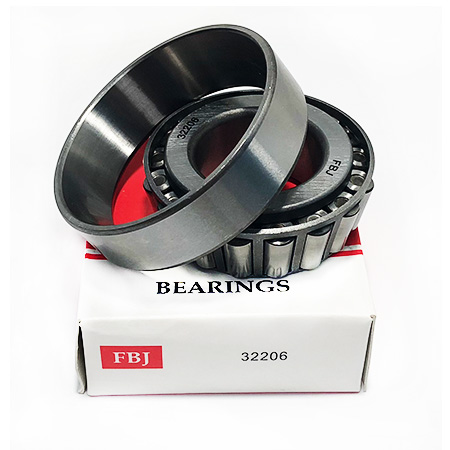 Подшипник 30x62x21,25 К [MB025004, 8-94249-643] FBJ 32206 (ступ п нар Canter, Elf),  к