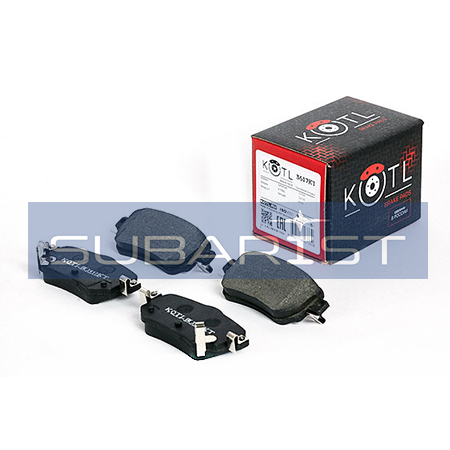 Колодки тормозные PN2806 KöTL 3617KT (задние Nissan Qashqai J11, X-Trail T32, Kaleos)